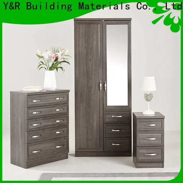 Y&r Furniture bamboo wardrobe for business1 1