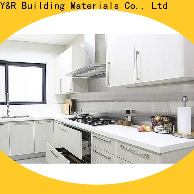 Y&r Furniture kitchen cabinet designs solid wood Supply 1