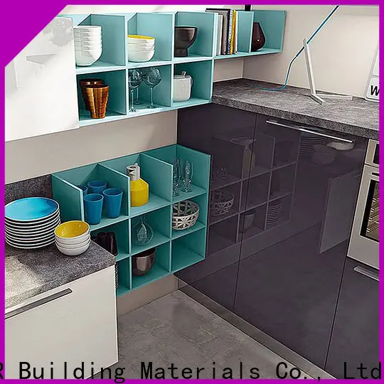 China kitchen cabinet designs solid wood Suppliers 1