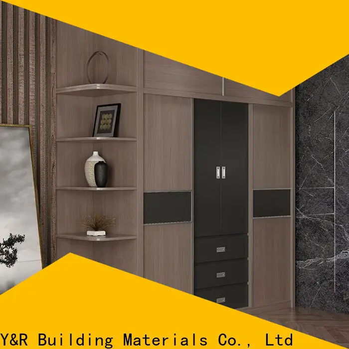 Best white sliding door wardrobe factory 1