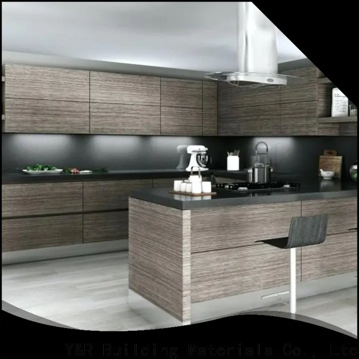 Y&r Furniture Latest modern high gloss kitchen cabinets factory 1
