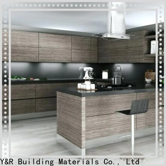 Custom modern frameless cabinets factory 1