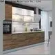 New modern black kitchen cabinets factory 1