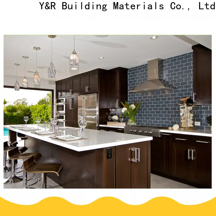 Custom american wood cabinets factory 1