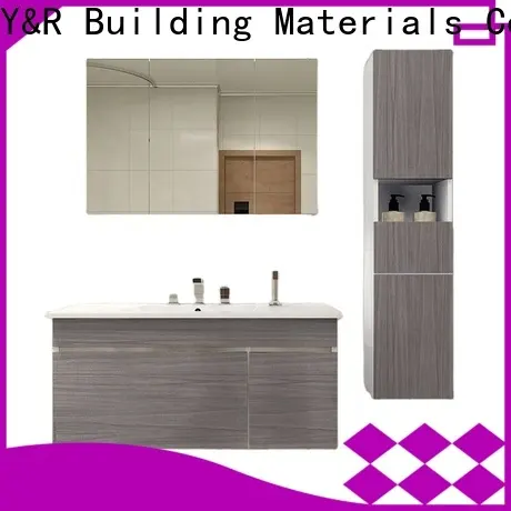 Y&r Furniture pvc mdf bathroom cabinet Suppliers 1