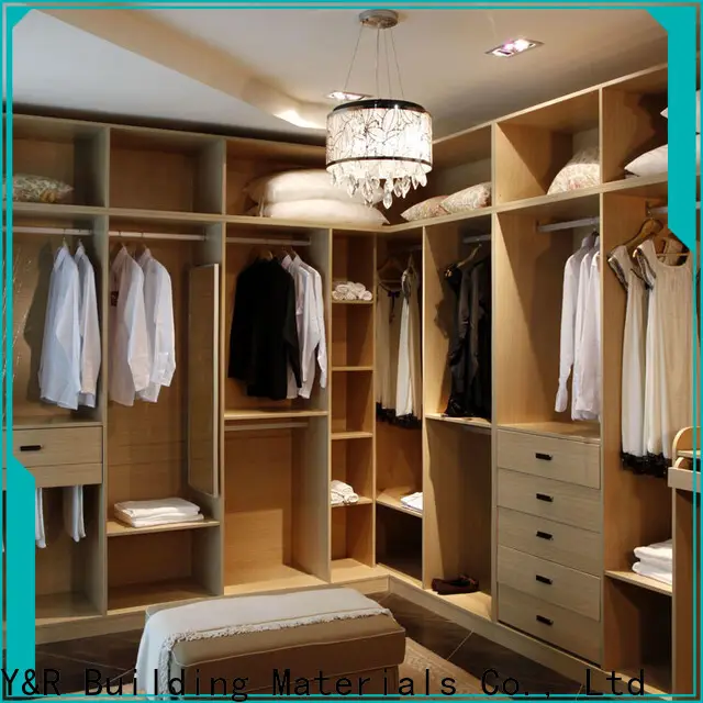 Y&r Furniture bedroom with walk in closet manufacturers 1