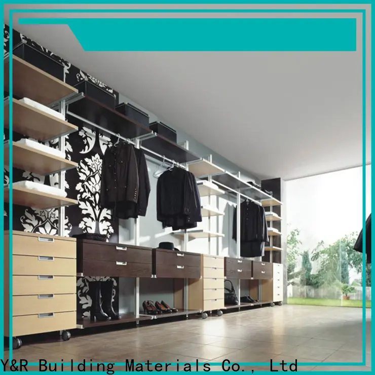 Y&r Furniture Latest beautiful walk in closet factory 1