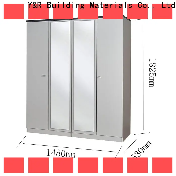 Y&r Furniture modern bedroom wardrobe Suppliers 1