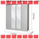 Y&r Furniture modern bedroom wardrobe Suppliers 1