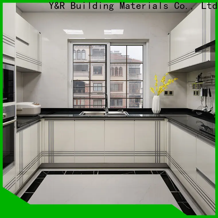 Y&r Furniture modern style kitchen cabinets factory3 1