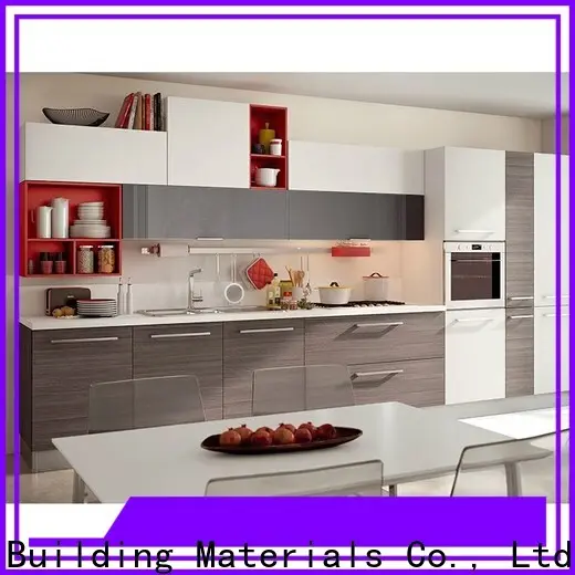 China modern high gloss kitchen cabinets company 1