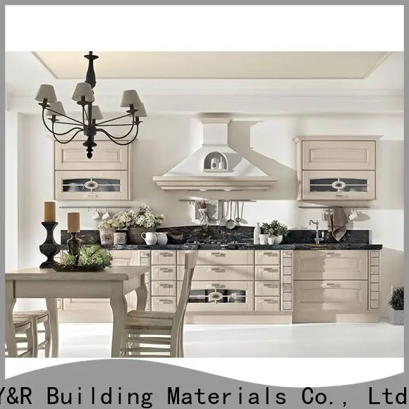 Y&r Furniture New modern high gloss kitchen cabinets for business 1
