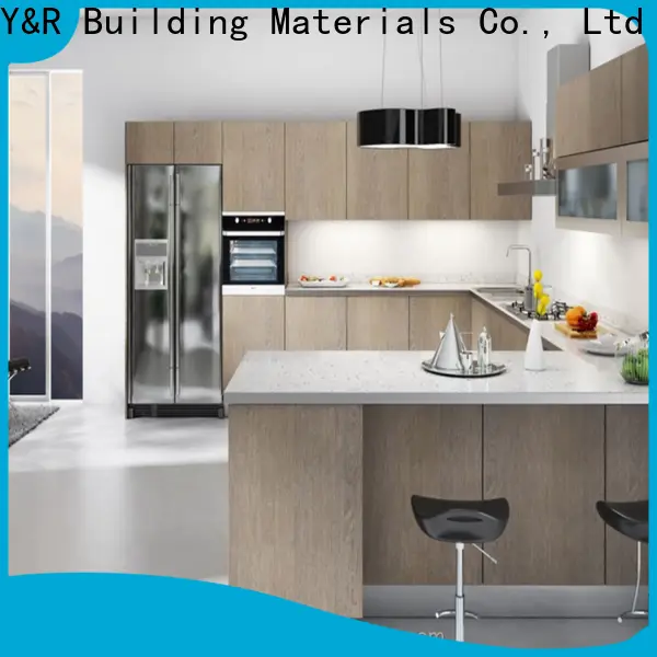 Y&r Furniture High-quality modern wood kitchen cabinets Suppliers 1