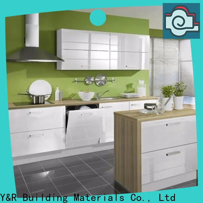 High-quality modern lacquer kitchen cabinets Supply 1