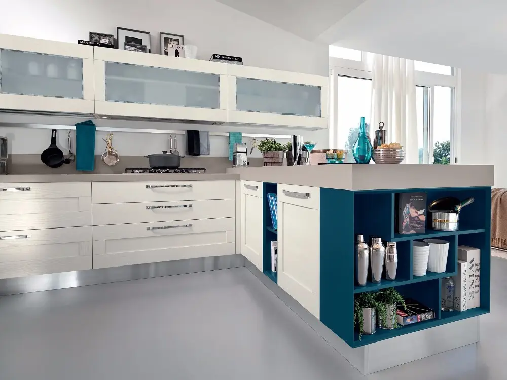 Y&r Furniture High-quality european style modern high gloss kitchen cabinets for business46 4