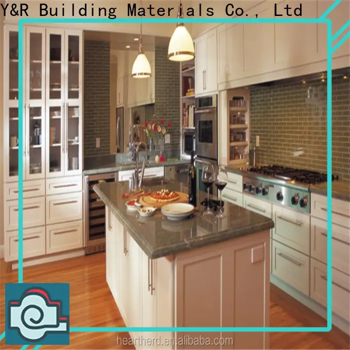 Custom traditional oak cabinets factory 1