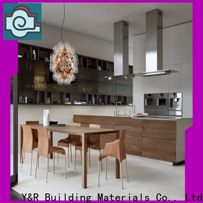 Y&r Furniture High-quality european style modern high gloss kitchen cabinets for business31 1