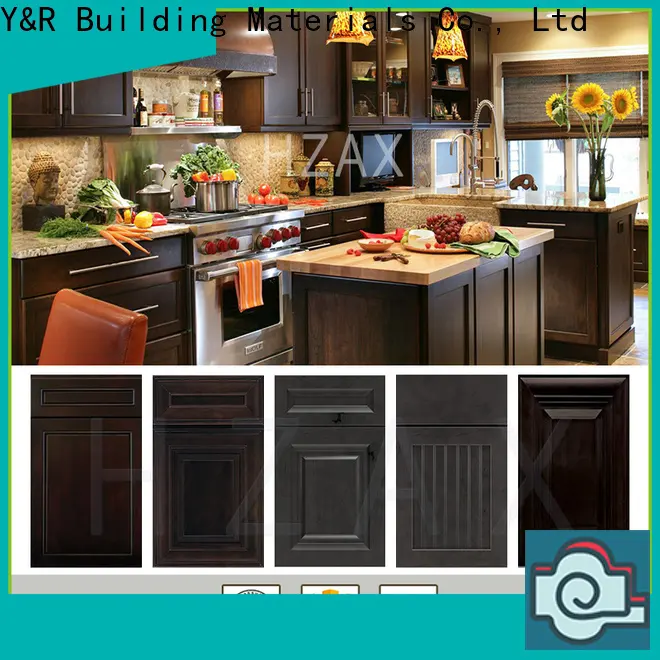 Y&r Furniture New white gloss laminate kitchen cabinets factory 1