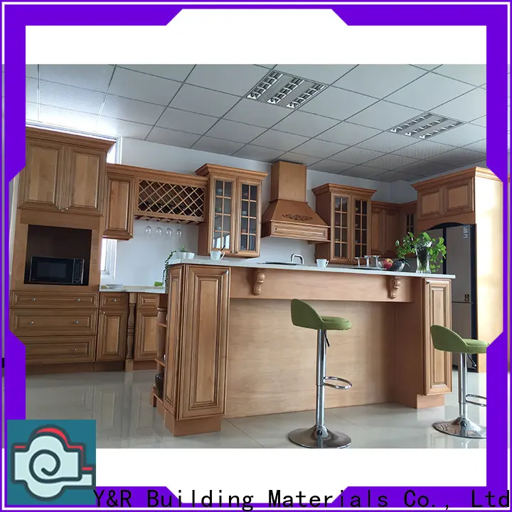 Latest modern lacquer kitchen cabinets company 1