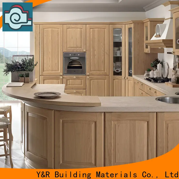 New modern wood kitchen cabinets Suppliers1 1