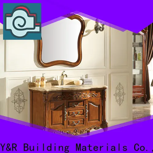 Y&r Furniture Latest bathroom vanities cheap factory 1