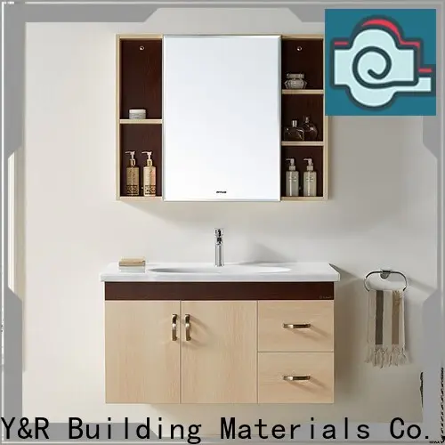 Y&r Furniture pvc bathroom mirror cabinet company 1