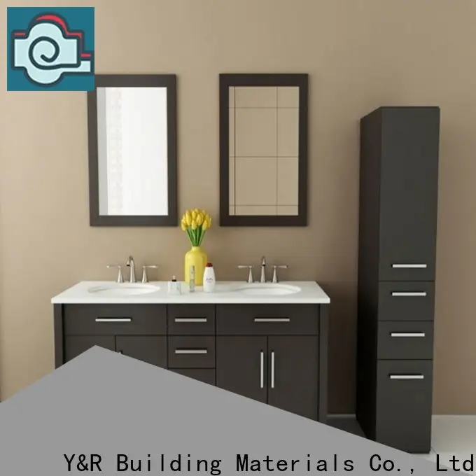 Y&r Furniture pvc mdf bathroom cabinet Suppliers1 1