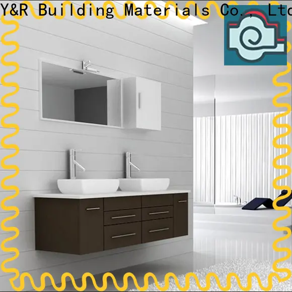 Y&r Furniture Top black bathroom vanity company 1