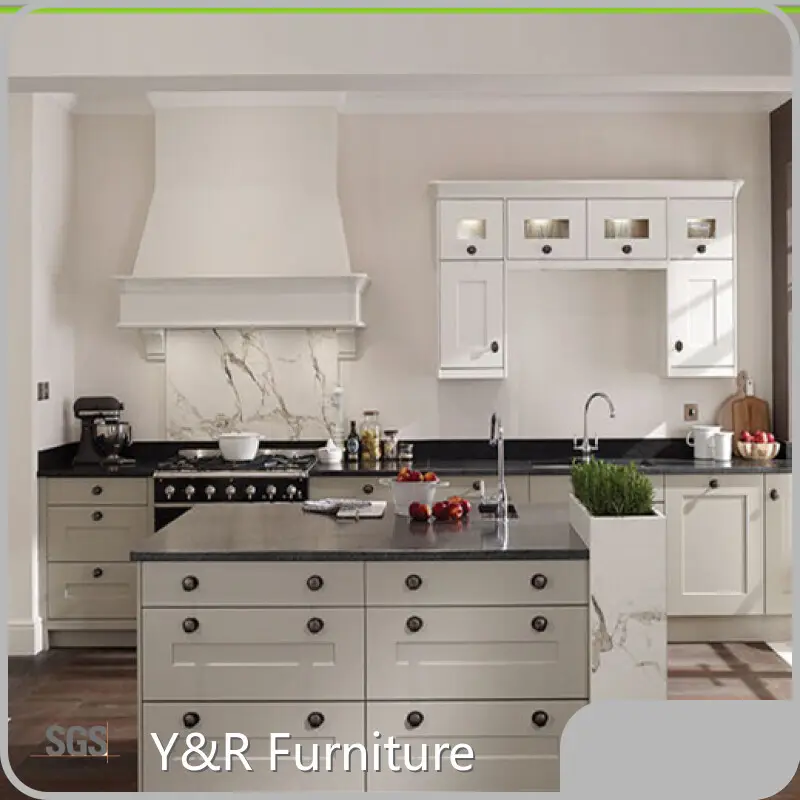 Wood Cabinets Kitchen Modern Wholesale Maple/Oak/Solid Wood/MDF/melaminated Particle Board/PVC/ Polywood 1