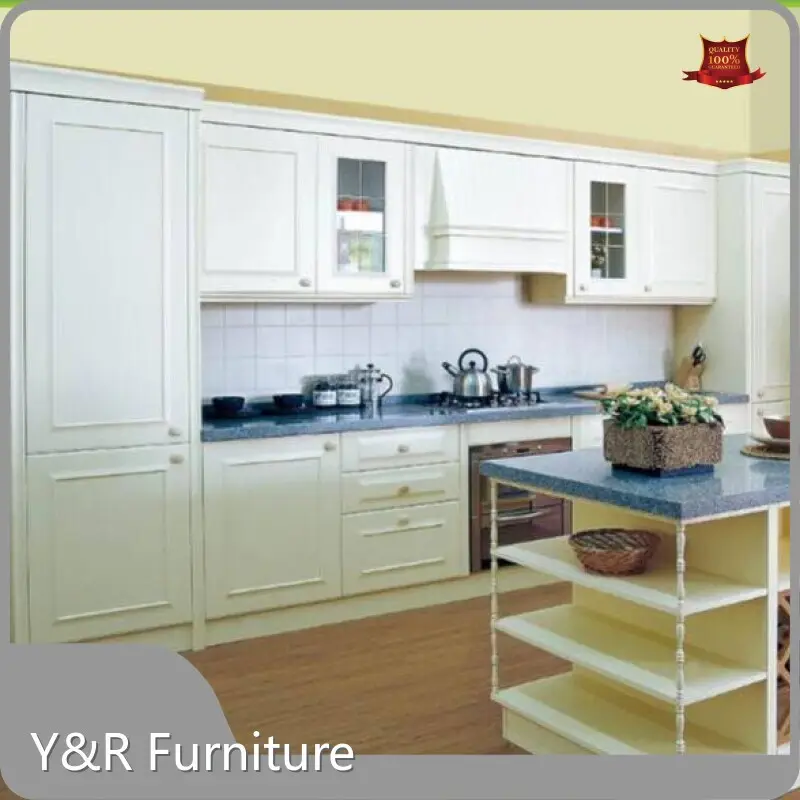 Modern Solid Wood Kitchen Cabinets Maple/Oak/Solid Wood/MDF/melaminated Particle Board/PVC/ Polywoodfactory Price 1