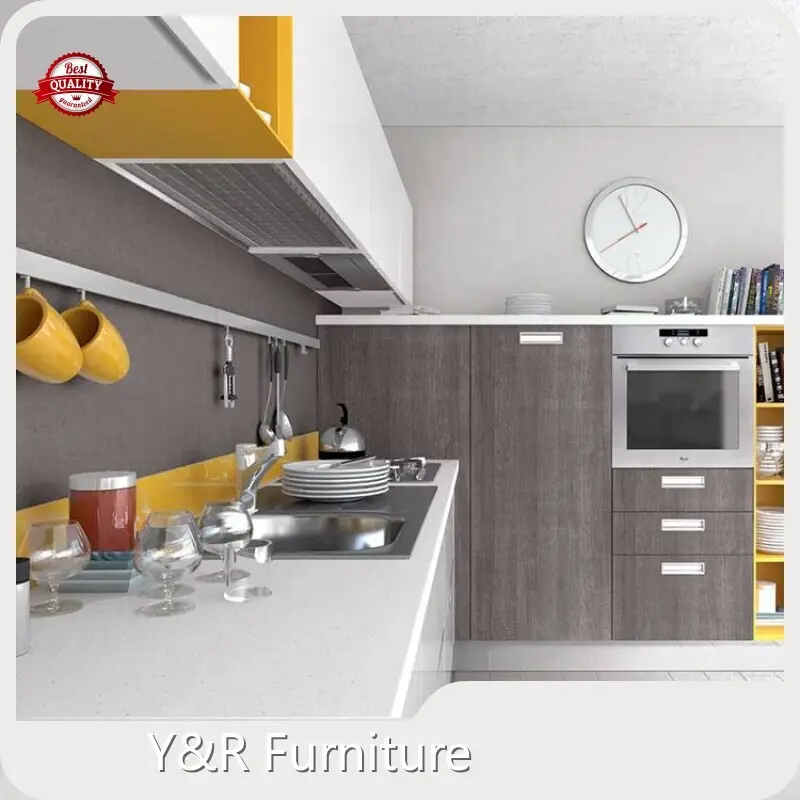 Professional Wood Modern Kitchen for Sale 1