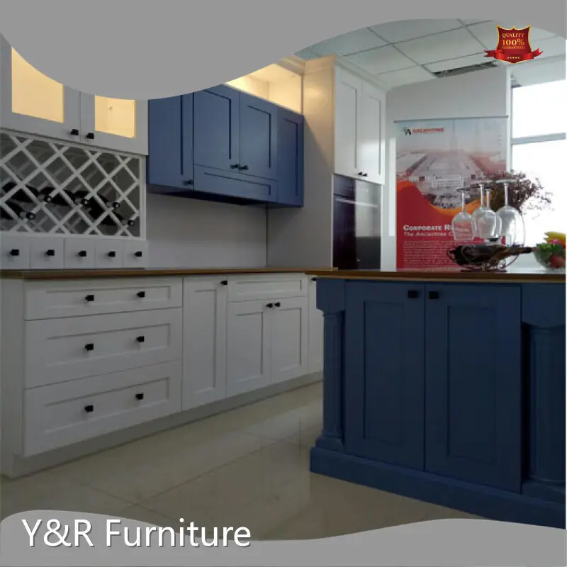 Custommodern Wood Cabinets for Kitchen 20-45 Days Maple/Oak/Solid Wood/MDF/melaminated Particle Board/PVC/ Polywood 1