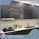 Dark Wood Modern Kitchen Assemble Or Knock Downwholesale 1