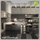 Qualitymodern Wood Grain Kitchen Cabinets Assemble Or Knock Down 20-45 Days 1