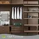 Topwardrobes in Ikea Maple/Oak/Solid Wood/MDF/melaminated Particle Board/PVC/ Polywood L/C 1