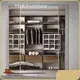 Customized Wooden Walk in Closet for Sale 1