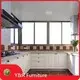 Modern White Wood Kitchen Cabinets L/C by Y&R Furniture 1