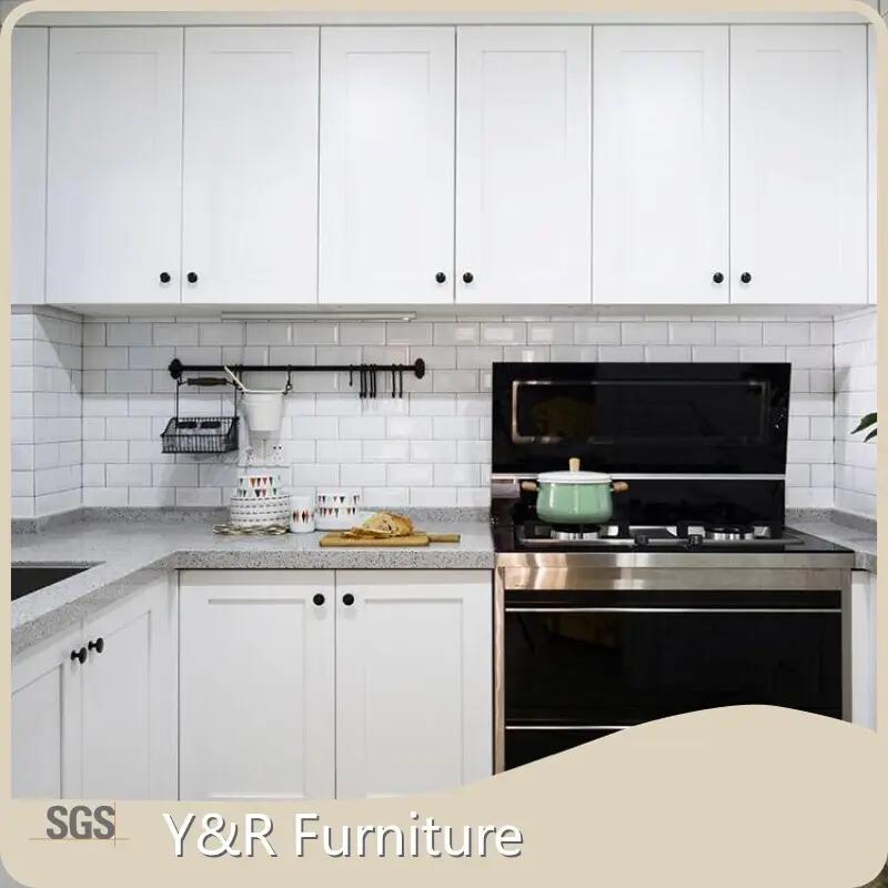 Wood Cabinets Kitchen Modern Assemble Or Knock Down - - Y&R Furniture-1 1