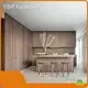 Professional Modern White Wood Kitchen Cabinets Price List 1
