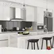 Custom Mademodern Kitchen Drawers Design Assemble Or Knock Down Maple/Oak/Solid Wood/MDF/melaminated Particle Board/PVC/ Polywood 1