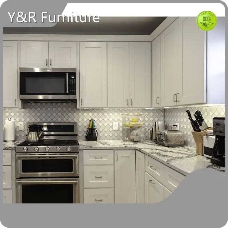 Modern Kitchen with Wood Cabinets 20-45 Days by Y&R Furniture 1