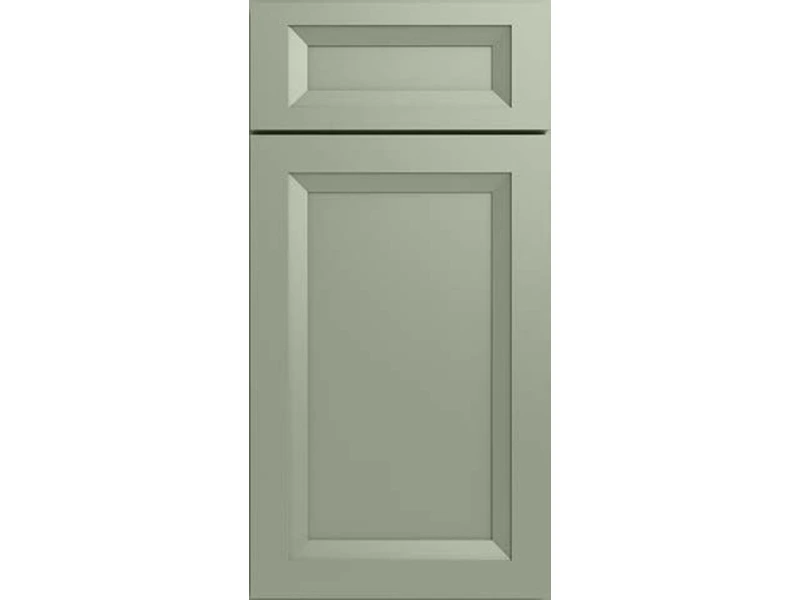 Sage Green Solid Wood Cabinet 1