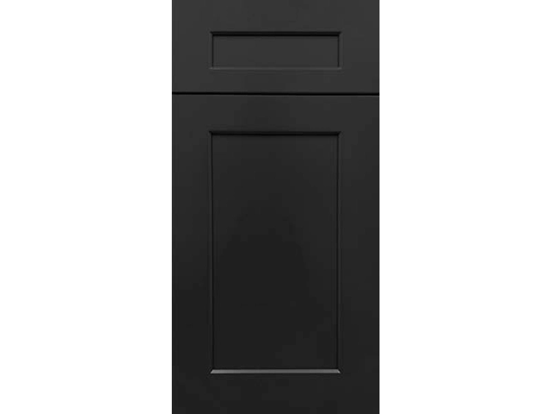 Black shaker cabinets 1