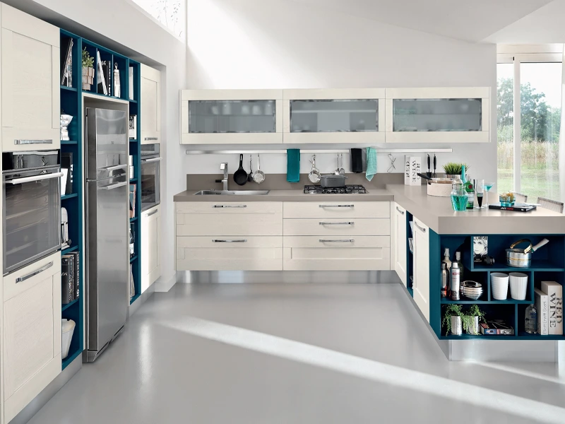 Customized Affordable Solid Cheap Price Modern Kitchen Cabinet 1