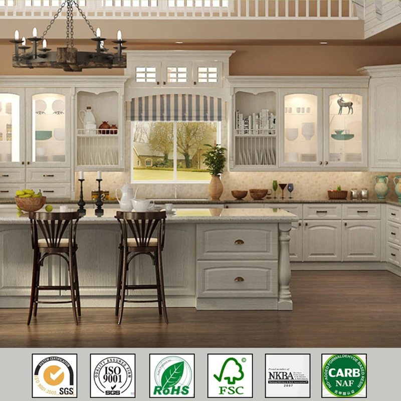 New high end modelkitchen cabinets wood modular furniture 1