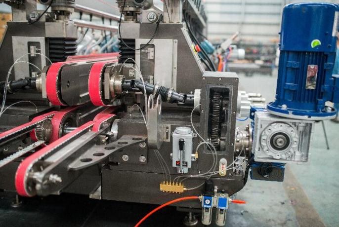 Factory Brand New Product Sym08 Glass Straight Line Double Round Edging Polishing and Grinding Machine 3