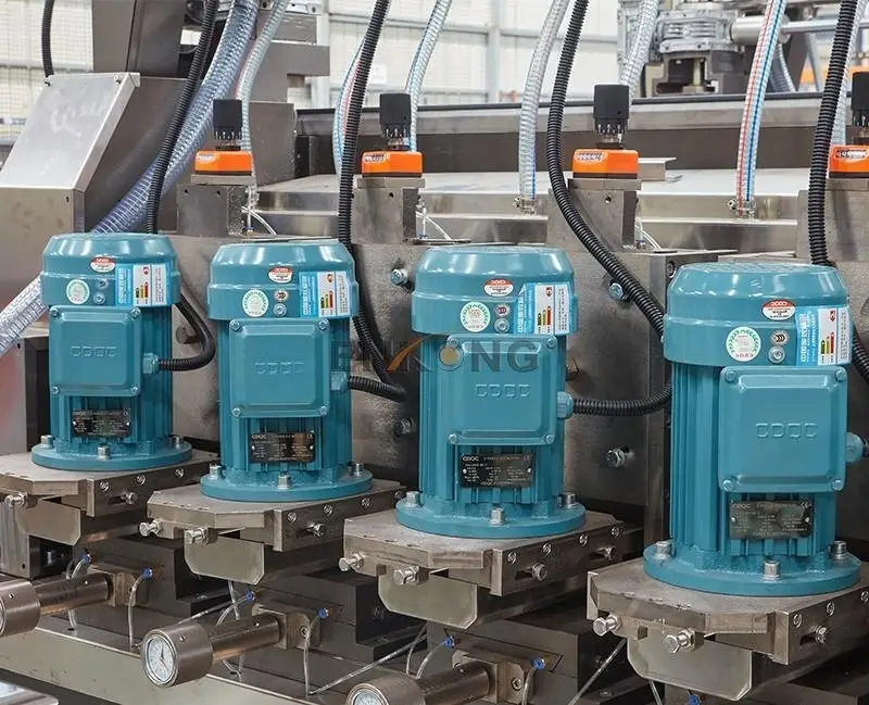 Enkong quality double edger machine supplier for photovoltaic panel processing 6