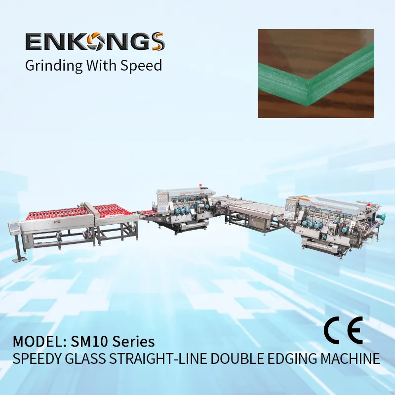 Automatic Glass Edge Polishing Machine 1 Set Wholesale - Enkong 2