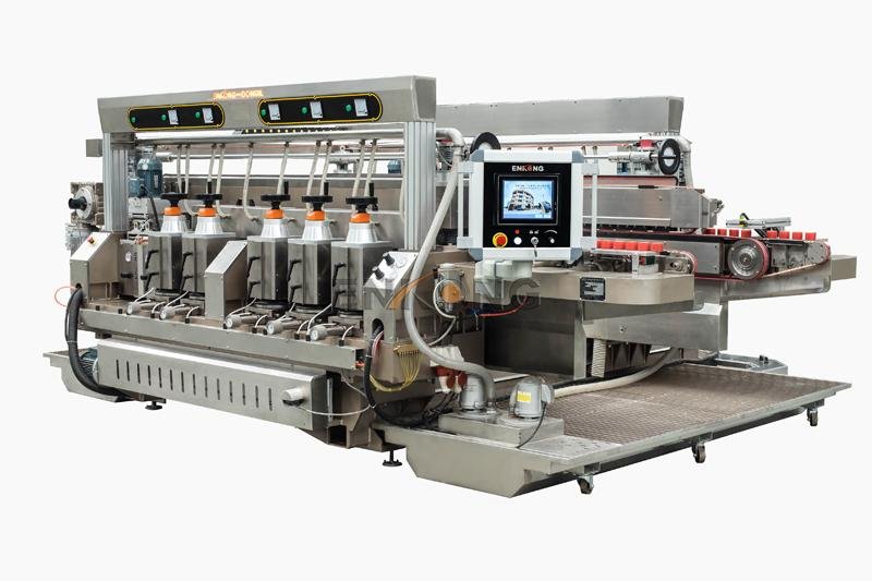 quality glass double edging machine SM 22 manufacturer for round edge processing 2