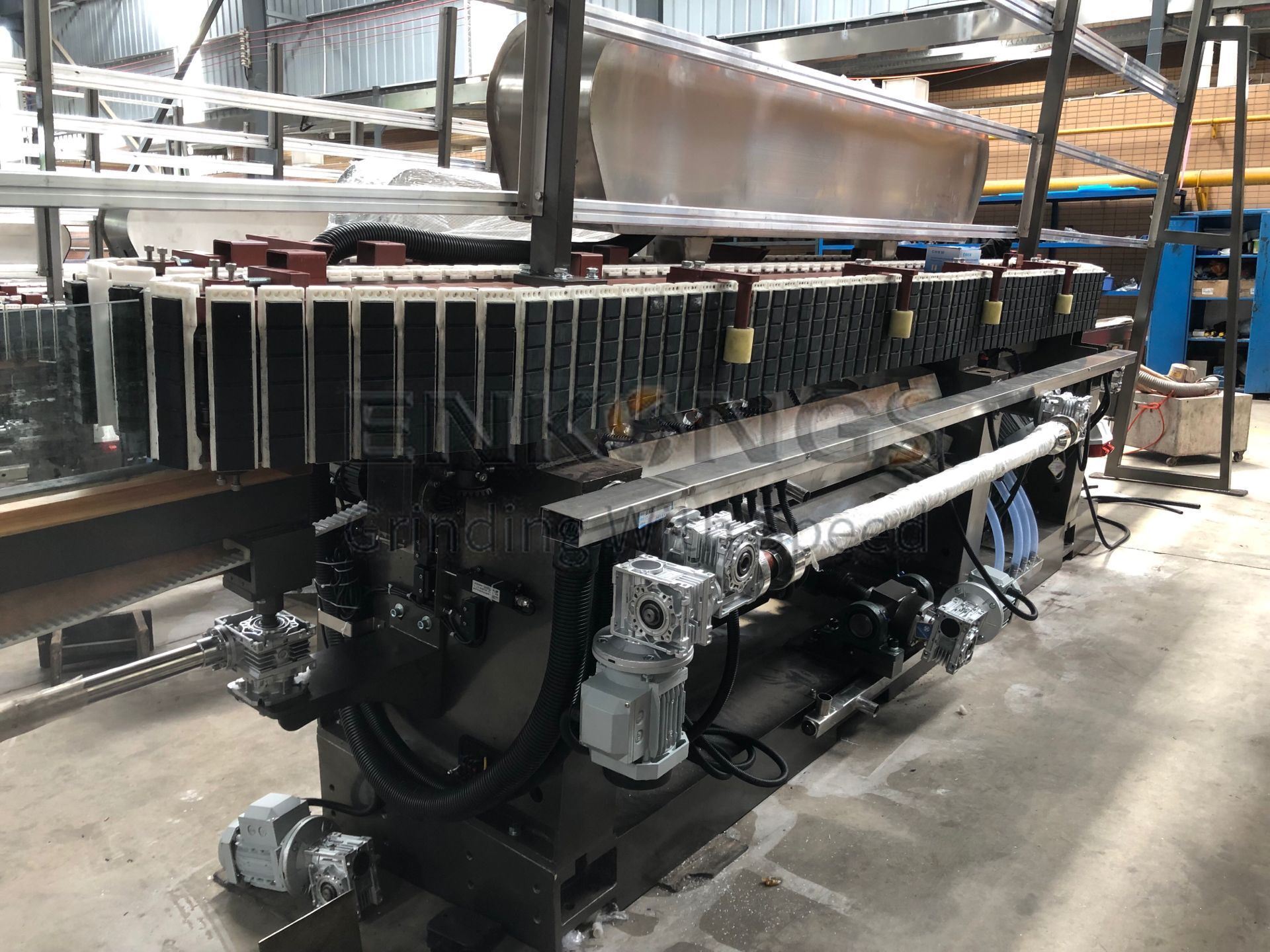 Glass Flat Edger&Variable  Miter Machine | Enkong Glass Machinery Manufacturer 4